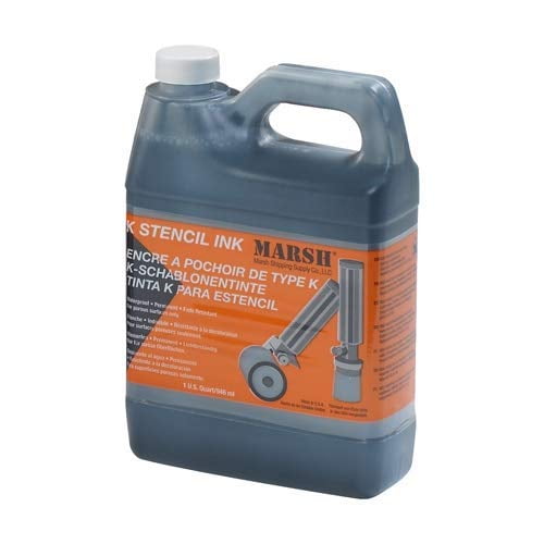 Tinta K-1 negra, 946 ml, para superficies porosas