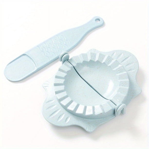 1pc, Dumpling Maker Press, Wheat Straw Dumpling Mold, Ravioli Maker Press, Easy-Tool For Dumpling Wrapper, Dough Stamp Cutter, Pastry Pie Making, Kitchen Gadgets, Kitchen Stuff, Kitchen Accessories, H