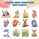 thumbnail image 5 of Cuaderno De Acuarela De 13 Páginas 300 G m² Set De 26 Colores, 5 of 7