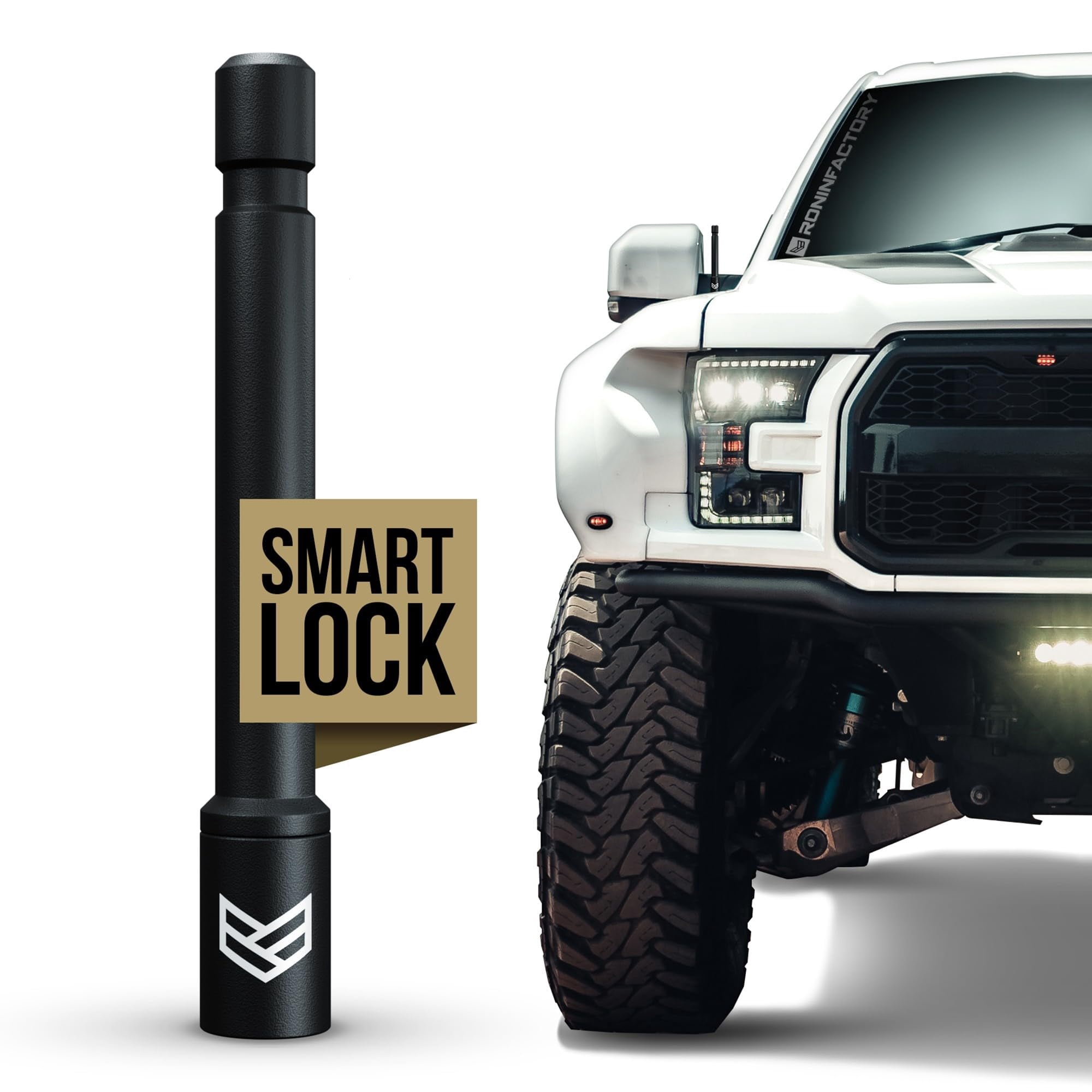 Antena De Camión Ronin Factory Smartlock De 5 Pulgadas Para Ford F150