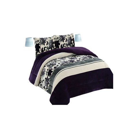 Genérico - Cobertor Sherpa 2 Plazas 230X250Cm Multicolor B27