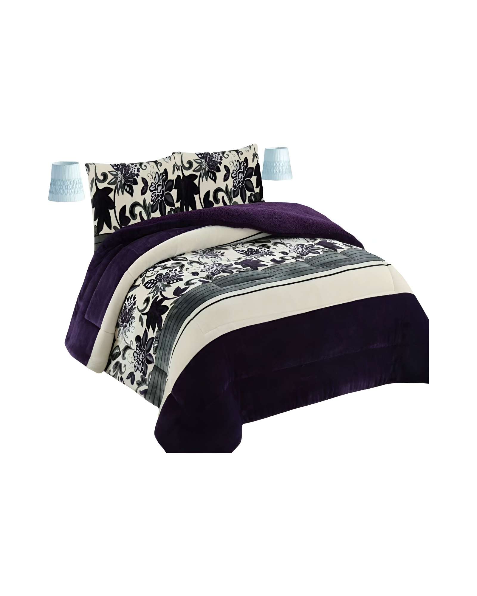 Genérico - Cobertor Con Chiporro 2 Plazas 230X250Cm Color Multicolor B27