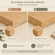 thumbnail image 4 of Zapatero Organizador 90x30x92 cm Madera Crema 2 Puertas Nichos Repisas MDF 12 mm, 4 of 6