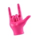 thumbnail image 4 of Estatua Con Gesto De Dedo "Te Amo", Escultura De Mano De Roca Para Gabinete, Color Rosa, 4 of 5