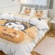 thumbnail image 1 of Kuromi 3 Pieces Anime Merch Comforter Set 1 Quilt Cover 2 Pillowcases 3D Printed Cute Comfortable Bed Set Cover Merchandise Gifts for Boys Girls Adults, 1 of 5