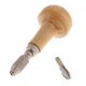 thumbnail image 5 of Mini asa de madera Pin Vise mano herramientas de perforación rotativa de torsión para 1,0-2,4 mm Bits, 5 of 5