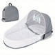 thumbnail image 3 of Baby Portable Crib Lounge Chair, Baby Travel Cot, Indoor And Outdoor Foldable Carry Cot , For 0-18 Months Baby, 3 of 3