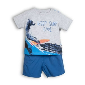 Conjunto Bebe Niño Azul Pillin