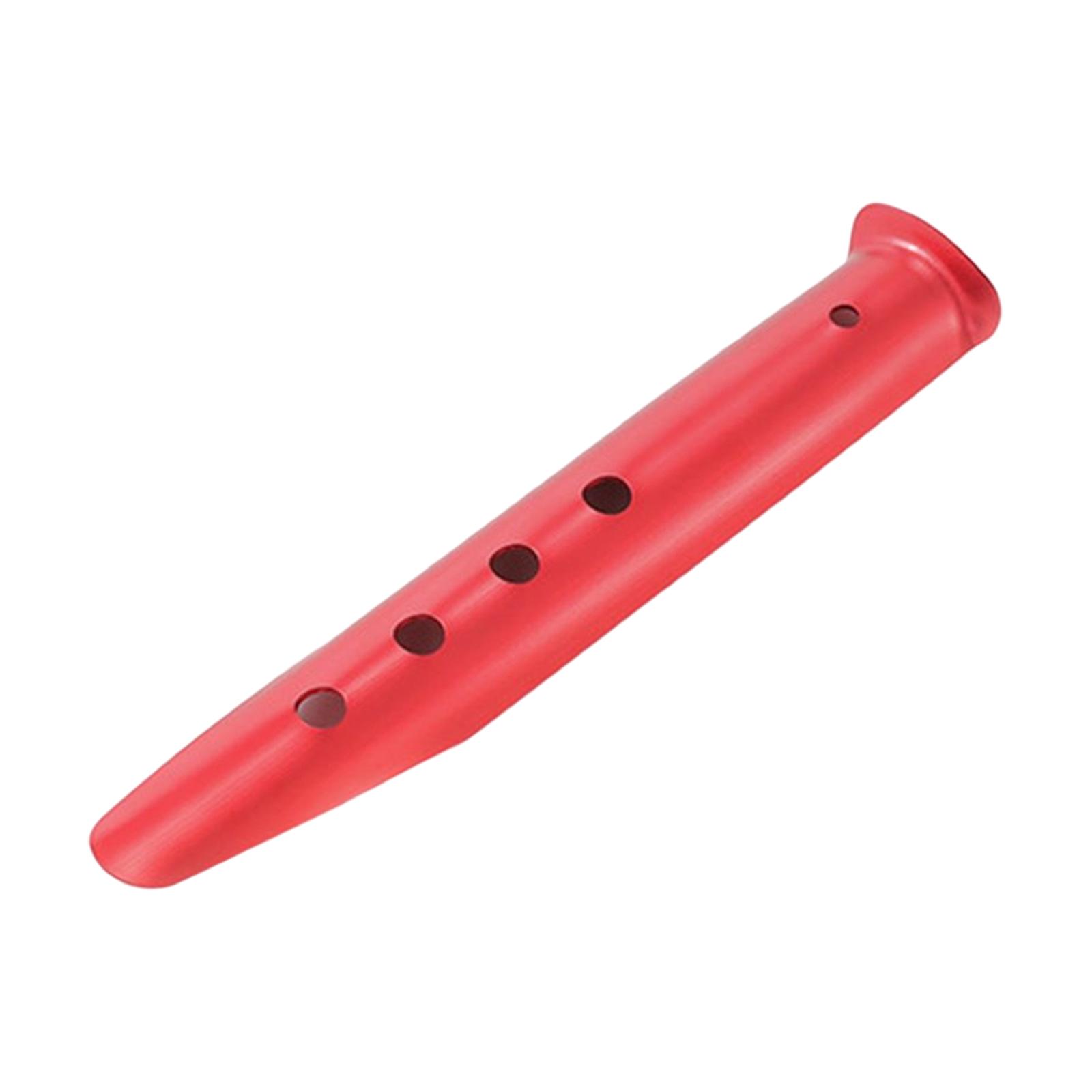 Ioensy - Estacas Para Tienda De Campaña De Aleación De Aluminio, Arena Suelta, Resistente Para Senderismo, Al Aire Libre, Rojo