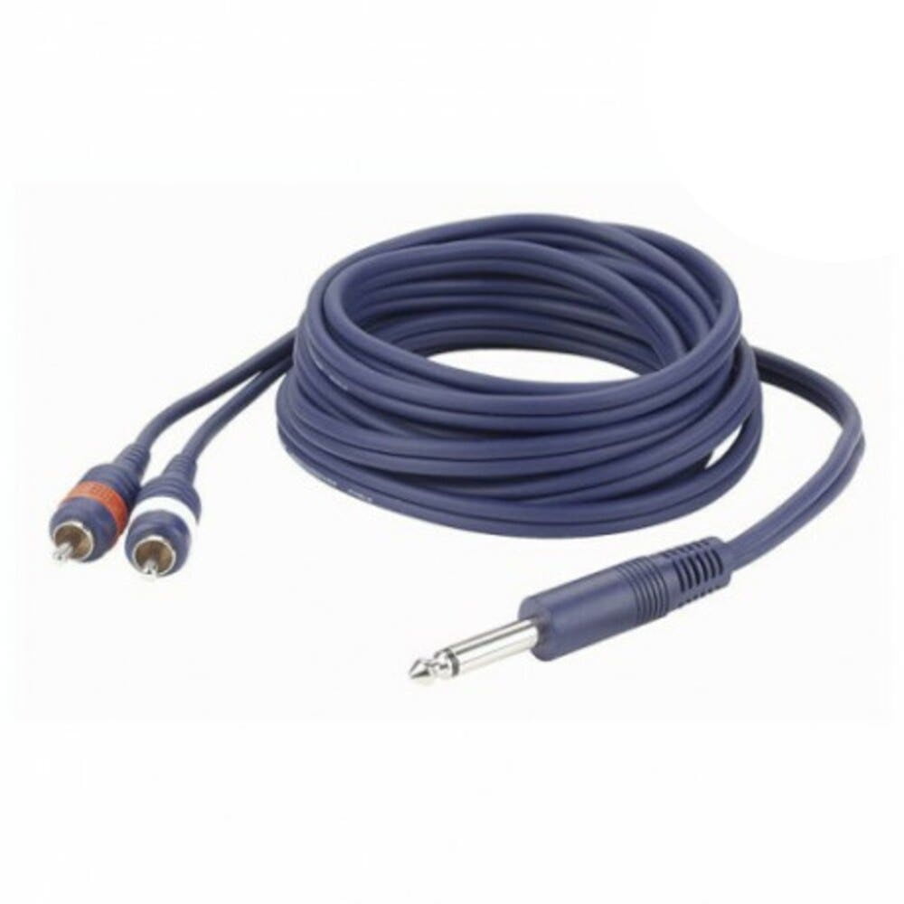 Dap Audio - Cable Audio 6.3mm St A 2rca M. 1.5mts