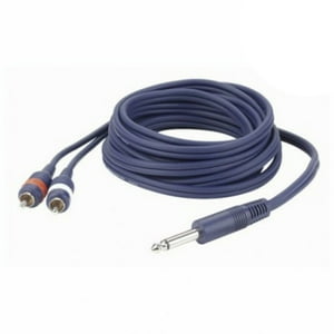 Dap Audio - Cable Audio 6.3Mm St A 2Rca M. 1.5Mts