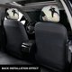 thumbnail image 3 of Dj Raphi Funda Protectora Universal Para Reposacabezas De Coche Funda Elástica Para Reposacabezas De Asiento De Auto Funda De Tela Antipolvo Accesorios De Interior 2 Piezas, 3 of 6