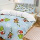 thumbnail image 2 of Merry Christmas Grinch Smiley 3 Pieces Duvet Cover Set Full Size Super Soft Fade Resistant Microfiber, 2 of 4