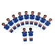 thumbnail image 2 of 11x Futbolín De Mesa Para Hombres, Jugador De Fútbol Para Entusiastas, Juguetes, Juego De Fútbol, Azul, 2 of 3