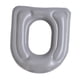 thumbnail image 2 of Cojín De Inodoro Inflable, Cojín De Apoyo Para Viajes, Hogar, Ancianos, Gris, 2 of 5