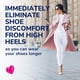 thumbnail image 2 of Plantillas Dr. Scholl's Love Your Heels & Wedges de 3/4 de longitud, 2 of 9