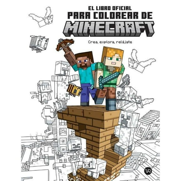 Libro Oficial Minecraft Para Colorear - Valentín Ramón
