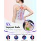 thumbnail image 2 of Corrector de postura gris mediano de soporte lumbar pluclike, 2 of 8