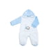 thumbnail image 1 of Enterito Acolchado Lion Celeste 100% Algodón Peruano - 6 Meses, 1 of 2