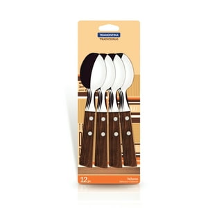 Tramontina - Set Cuchara Tradicional Madera X12Un