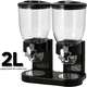 thumbnail image 2 of Set Dispensador Doble De Cereales Y Frutos Secos 2l C/u, 2 of 6