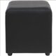 thumbnail image 2 of Set Poufs Cali Pu Negro, 2 of 3
