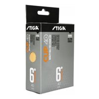 Stiga - Pelota Tenis De Mesa Cup 40+ Naranja X6