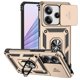 thumbnail image 1 of Funda Resistente Anillo Soporte Xiaomi Note 14 4G Privacidad Cámara Montaje Magnético Oro, 1 of 5