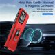 thumbnail image 2 of Para Motorola Moto G Stylus 5G 2025 / 2026 Funda con Soporte de Anillo Metálico de Rotación de 360° [Soporte Magnético para Auto] a Prueba de Golpes Resistente Protección de Cuerpo Completo de Alta, 2 of 9