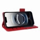 thumbnail image 5 of Funda Cartera para iPhone 17E Tapa Flip con Ranuras y Soporte Rojo, 5 of 5