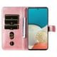 thumbnail image 4 of Funda con Cremallera para Samsung Galaxy A53 5G, Carcasa Cartera de Cuero PU con Soporte y Tarjetero, 4 of 6