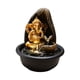 thumbnail image 5 of Estatua de Buda de agua de mesa, pequeña decoración de Feng Shui, decoración de mesa para escritorio, patio, granja, jardín, regalos de vacaciones Estilo B, 5 of 5