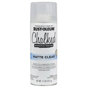 Rust Oleum - Pintura En Aerosol Chalked Tizada 340Grs Transparente Mate