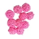 thumbnail image 3 of 10 unids 3 cm mimbre bolas de ratán navidad banquete de boda artesanía decorativa rosa, 3 of 5