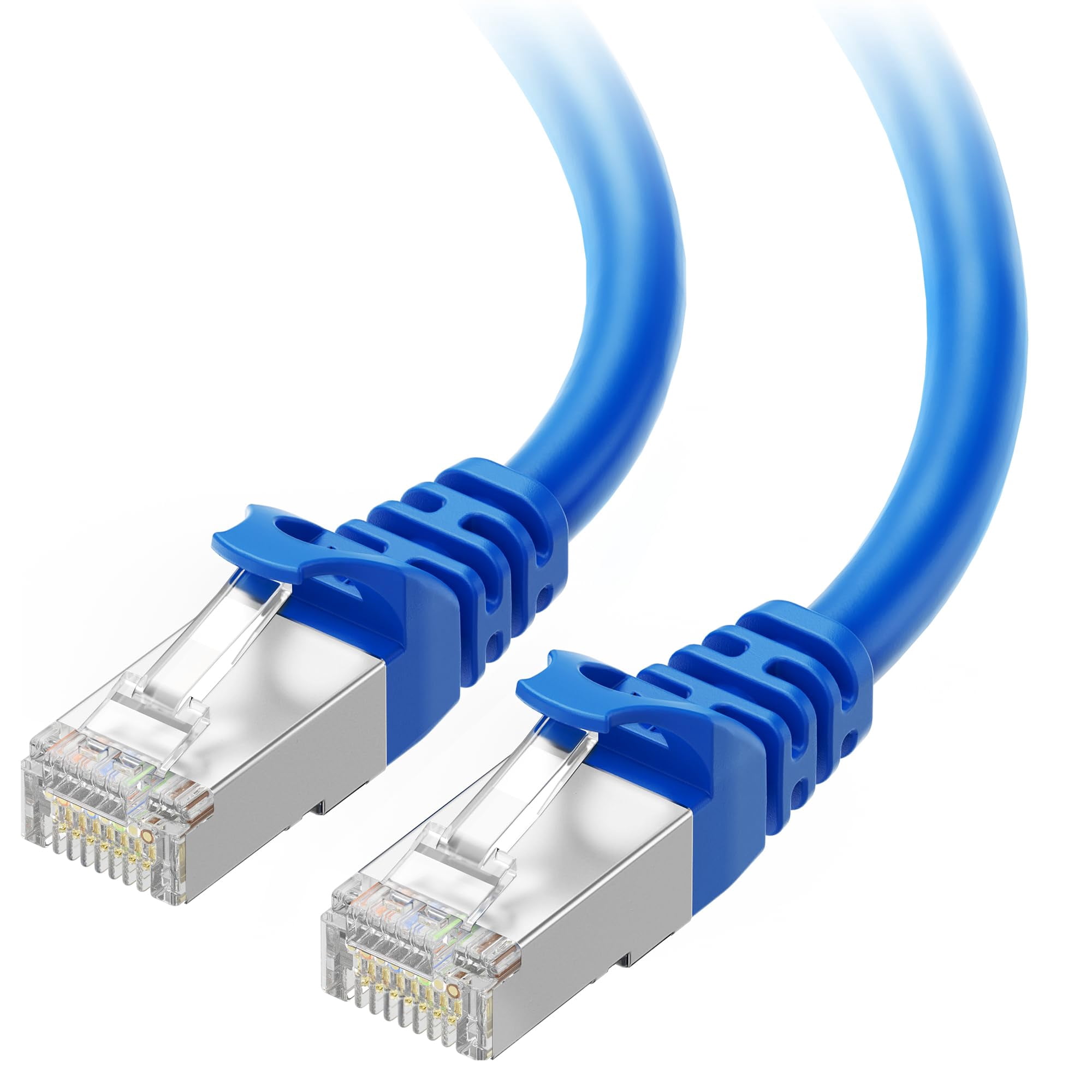 Cable Matters - Cable Ethernet Matters Cat 6a, 10 Gbps, 9 M, Blindado, Azul