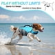 thumbnail image 2 of Chaleco Salvavidas para Perro VIVAGLORY M Azul Estilo Deportivo, 2 of 6