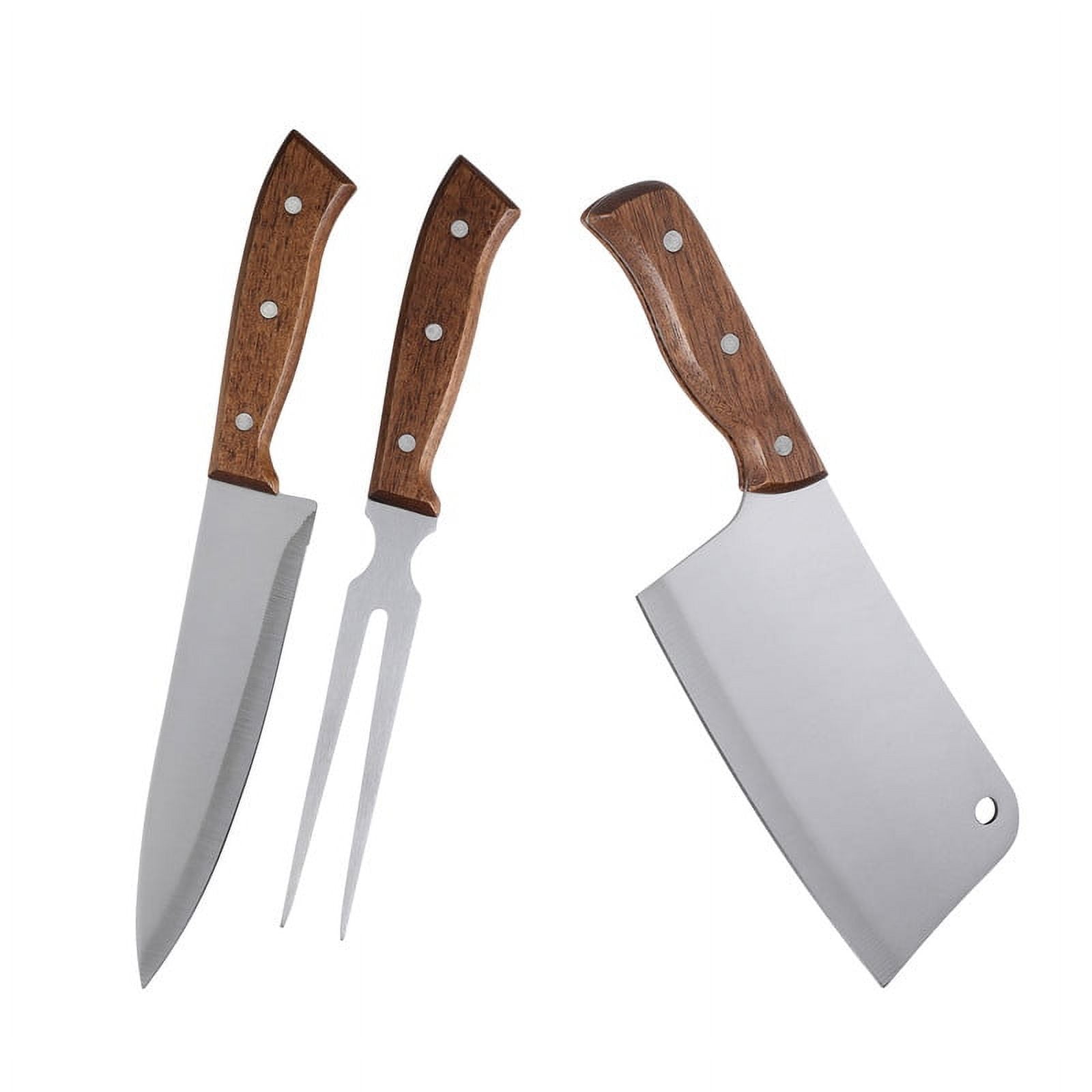 Set Parrilla 3 Piezas Acero Inoxidable Arthome Par02