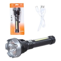 Disparo - Linterna De Mano Recargable Usb Para Camping Emergencias