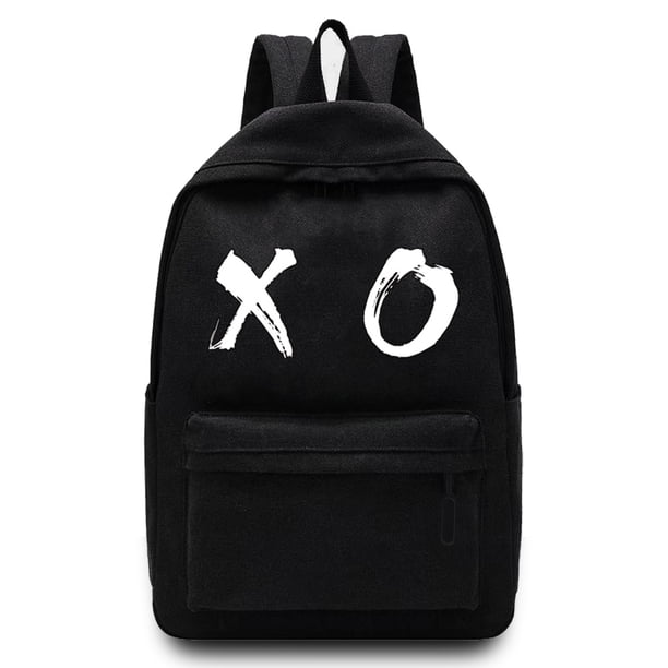 Women Shoulders School Bag Canvas Unisex Backpacks Sport Bag Chest Pattern Printed Casual Backpack Designer Laptop Backpack