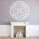 thumbnail image 2 of Decomural Leaf Pattern Circle Headboard WS-18927, 2 of 2
