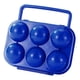 thumbnail image 4 of Caja De Almacenamiento De Huevos Con 6 Compartimentos, Dispensador De Huevos, Ideal Para El Hogar, Mochileros Y Senderismo, Color Azul., 4 of 5