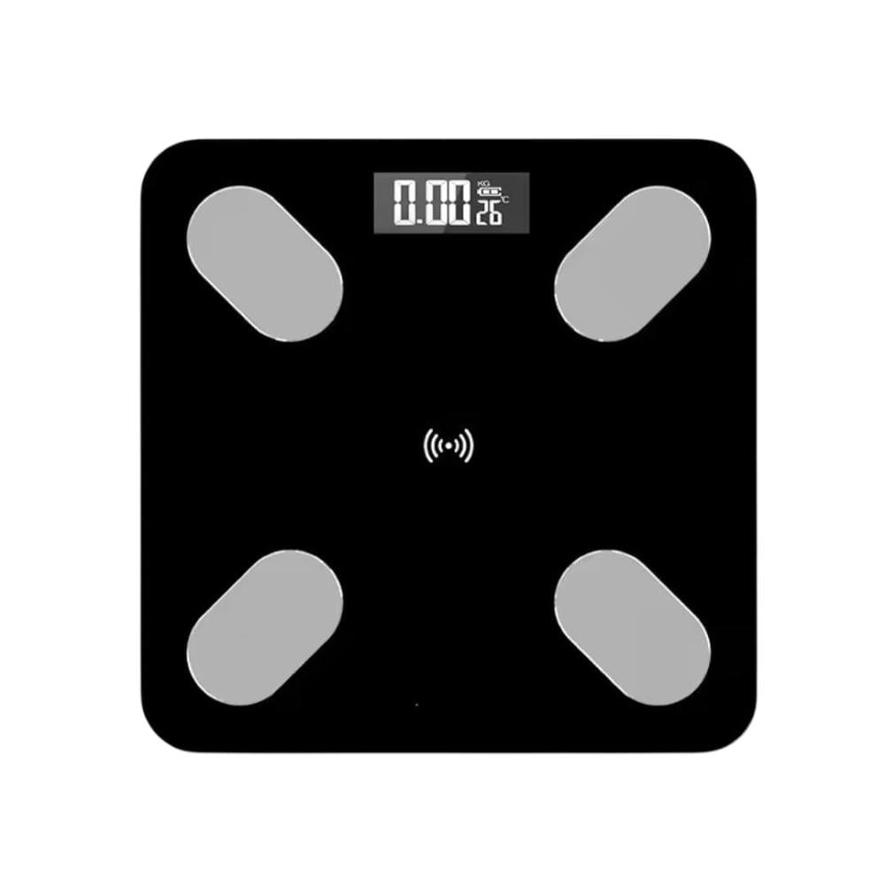 N-ofertas - Balanza Pesa Digital Inteligente App Bluetooth Báscula Negro