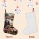 thumbnail image 3 of La Novia del Mago Antiguo Tema: Calcetines de Navidad, fino lino blanco para colgar en escaleras y chimenea, decoración navideña para el hogar, regalo de Navidad.54cm×38cm, 3 of 5