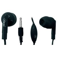 Mlab - Audifonos Manos Libres Jack 3.5 In Ear Negro Gummy