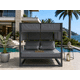 thumbnail image 1 of Cama balinesa moderna , super king ,gris, 1 of 3
