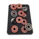 thumbnail image 3 of 16Pc Skateboard Longboard Bearings Precision ABEC 9 Para Patines En Línea Rojo, 3 of 5