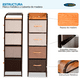 thumbnail image 4 of Velador Cajonera 4 Cajones Linea Hogar, 4 of 6