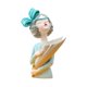 thumbnail image 1 of Estatuilla Para Niñas Florero Seco Florero Escultura Para El Hogar Adornos Para El Hogar Azul, 1 of 5