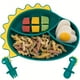thumbnail image 2 of Delightful Silicone Toddler Plates Sets - Suction Plates, Spoon & Fork Set, Self Feeding Training, BPA Free & Microwave/Dishwasher Safe!, 2 of 5