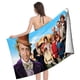 thumbnail image 4 of Willy Wonka Toalla de playa de secado rápido con diseño temático, regalo para mujeres y niñas, ideal para cumpleaños, fans, amantes de la música, uso en la playa o al aire libre, 78 × 160 cm, 4 of 6
